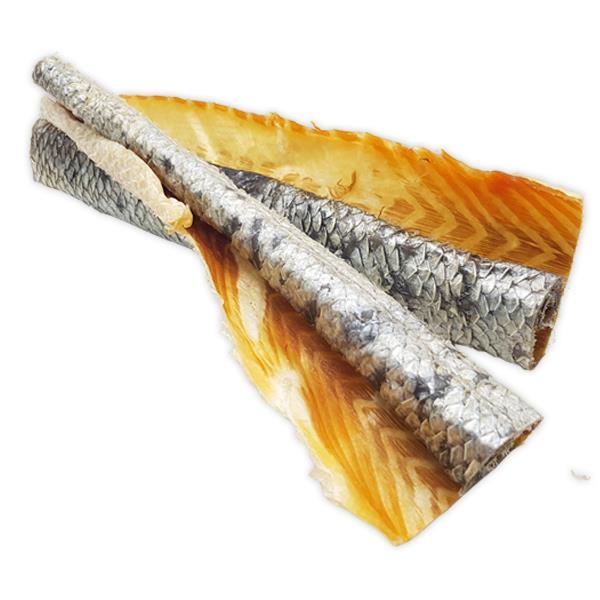 Grote foto gedroogde vissnacks voor een glimmende vacht dieren en toebehoren benodigdheden