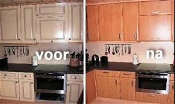 Grote foto keuken renoveren met nieuwe deurtjes huis en inrichting complete keukens