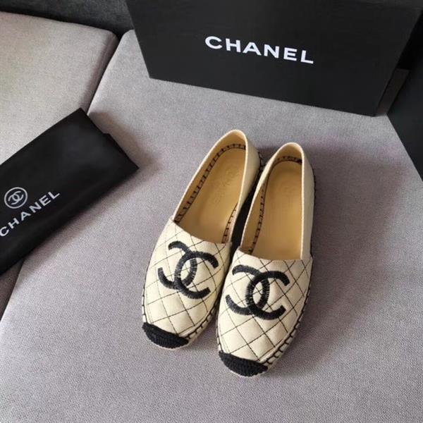 Grote foto new chanel espadrilles chanel espadrille flats. kleding dames schoenen