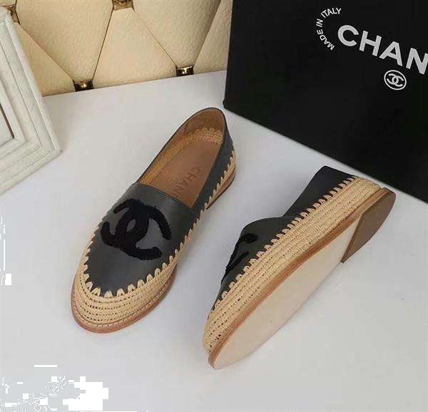 Grote foto new chanel espadrilles chanel espadrille flats. kleding dames schoenen