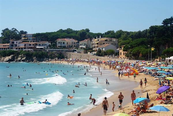 Grote foto chalettas spanje costa brava vakantie europa zuid