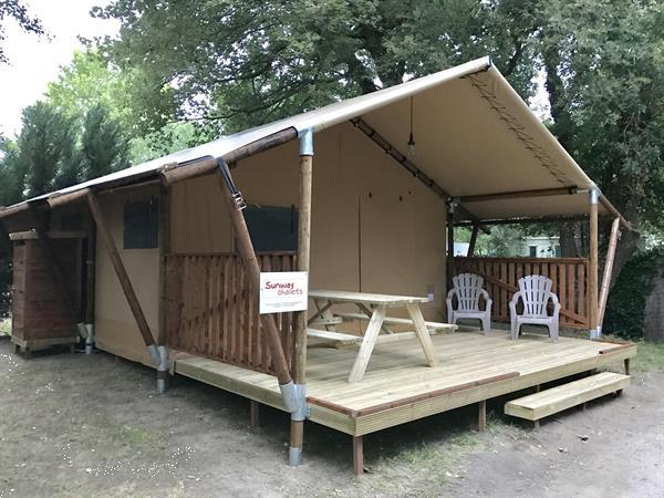 Grote foto safari tengen glamping argeles sur mer vakantie frankrijk