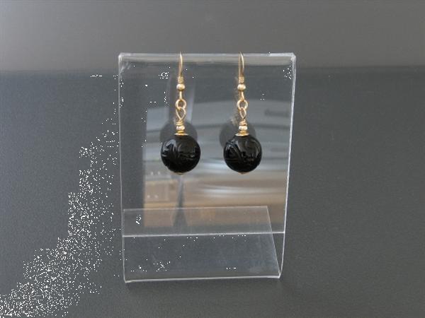 Grote foto collier oorhanger set van onyx sieraden tassen en uiterlijk kettingen