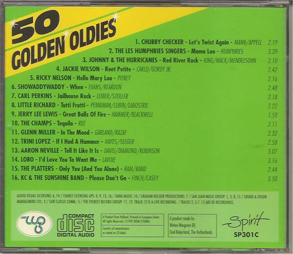Grote foto 50 golden oldies cd en dvd verzamelalbums