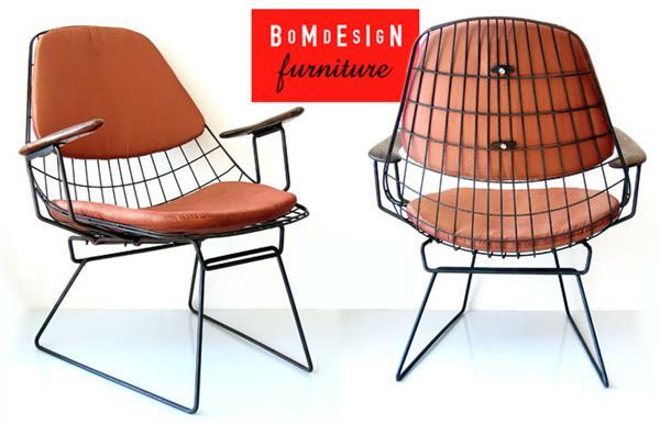 Grote foto vintage retro design stoelen uit de jaren 50 en 60 huis en inrichting stoelen