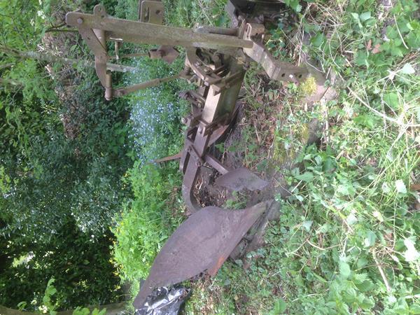 Grote foto kantelploeg agrarisch landbouw