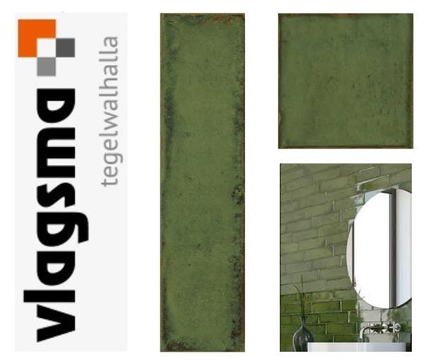 Grote foto olijf groene nostalgische badkamertegels doe het zelf en verbouw tegels