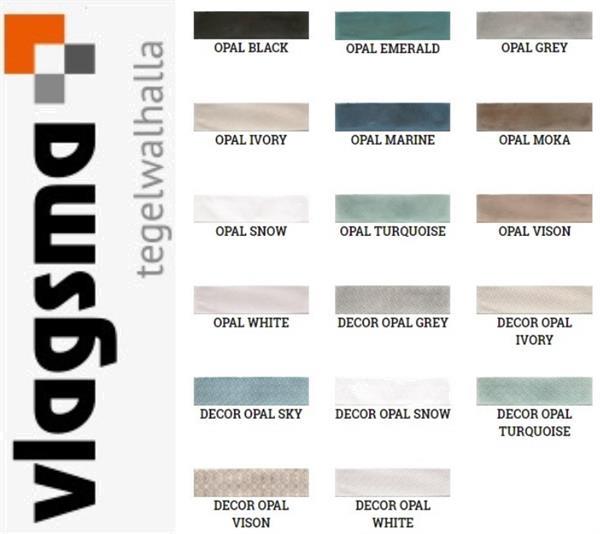 Grote foto groene wandtegels 7 5x30 steensverband cifre doe het zelf en verbouw tegels