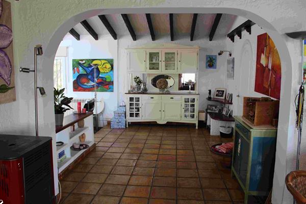 Grote foto villa in ibiza stijl in alfaz del pi costa blanca huizen en kamers bestaand europa