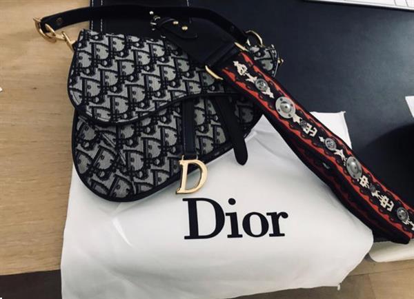 Grote foto leverbaar dior saddle large bag incl.dure strap kleding dames damestassen