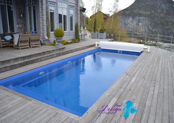 Grote foto zwembad swimming pool comfort 7.50x3.70x1.55 tuin en terras zwembaden toebehoren