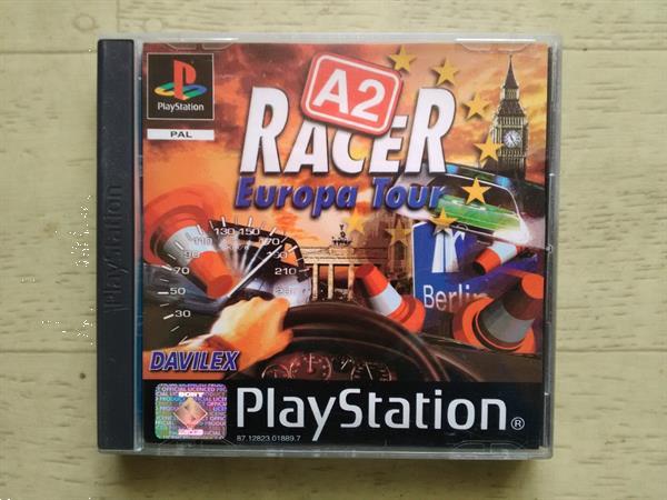 Grote foto ps1 a2 racer europa tour spelcomputers games playstation