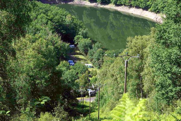 Grote foto ruime stacaravan aan een groot meer zuid auvergne vakantie frankrijk