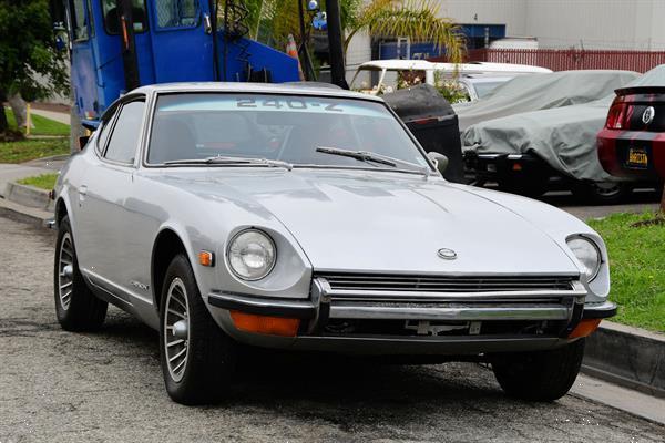 Grote foto aparte datsun 240 z automaat zilver 1972 auto nissan