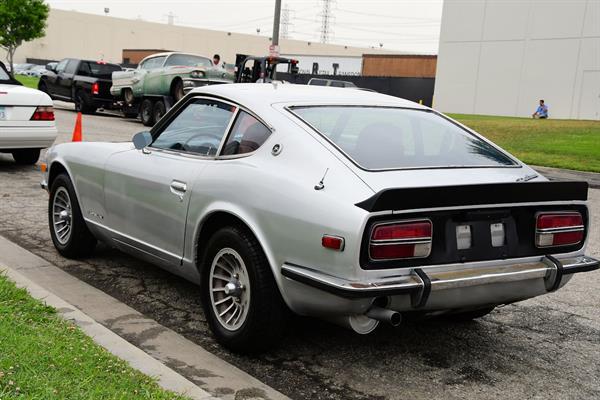 Grote foto aparte datsun 240 z automaat zilver 1972 auto nissan