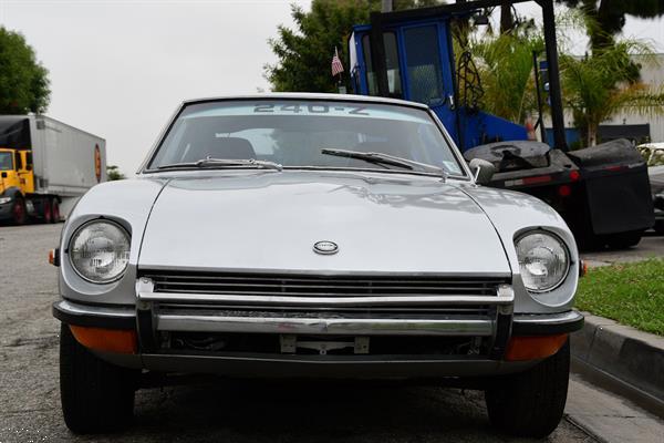 Grote foto aparte datsun 240 z automaat zilver 1972 auto nissan