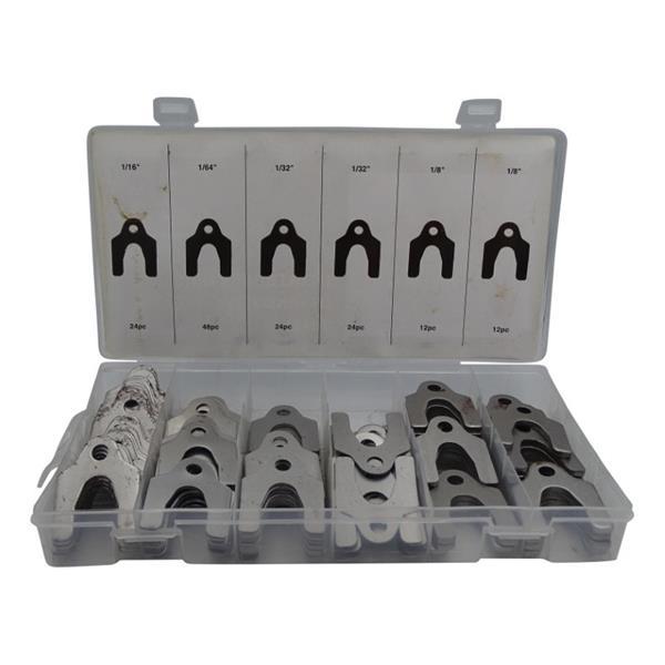 Grote foto assortimentsdoosje uitvul shims 144 dlg. auto onderdelen auto gereedschap