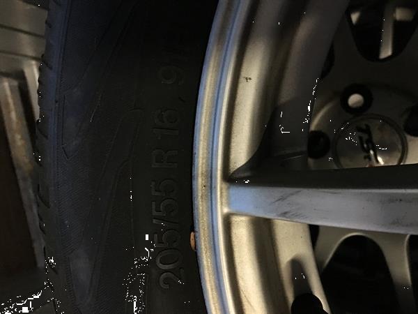 Grote foto alu velgen 16 inch met winterbanden auto onderdelen banden en velgen