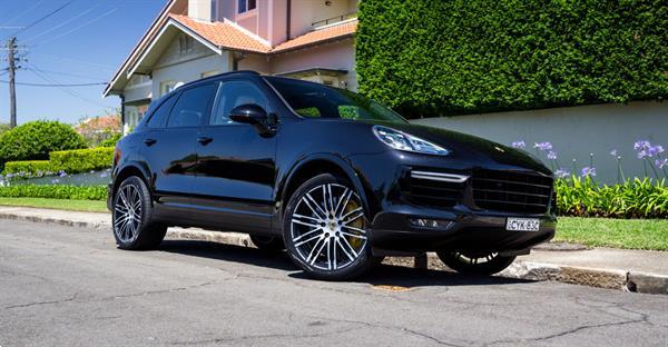Grote foto nieuwe 21 inch porsche cayenne turbo s velgen band auto onderdelen banden en velgen