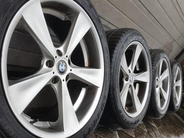 Grote foto set 20 inch bmw x5 x6 velgen style 128 banden auto onderdelen banden en velgen