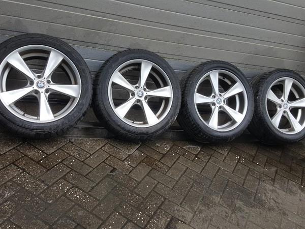 Grote foto set 20 inch bmw x5 x6 velgen style 128 banden auto onderdelen banden en velgen