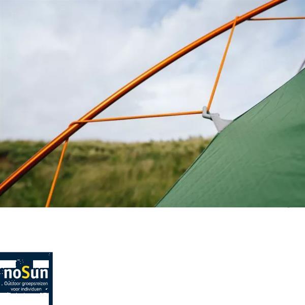 Grote foto gebruikte terraquattro 3p vaude tent 2018 fp caravans en kamperen tenten