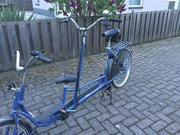 Grote foto ouderkind tandem vanaf 5 6 jaar fietsen en brommers bakfietsen