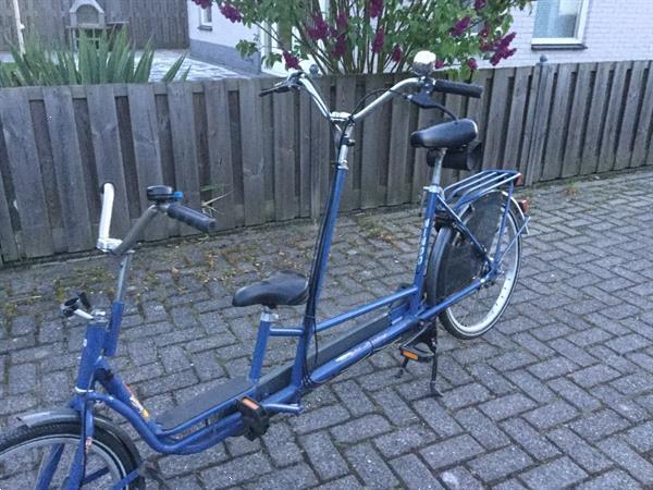 Grote foto ouderkind tandem vanaf 5 6 jaar fietsen en brommers bakfietsen