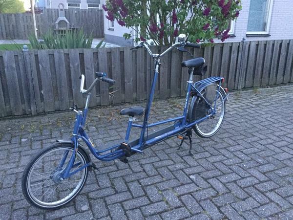 Grote foto ouderkind tandem vanaf 5 6 jaar fietsen en brommers bakfietsen