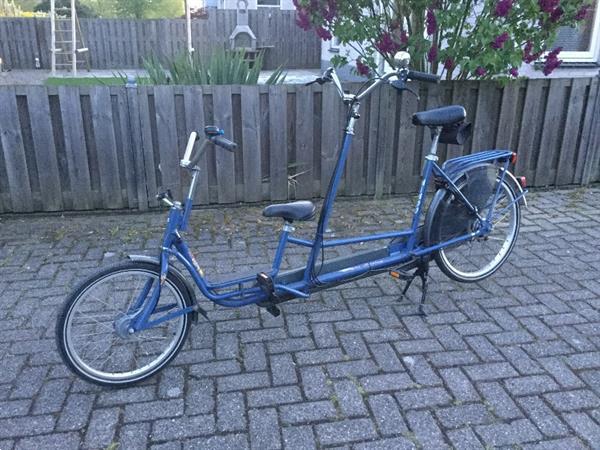 Grote foto ouderkind tandem vanaf 5 6 jaar fietsen en brommers bakfietsen