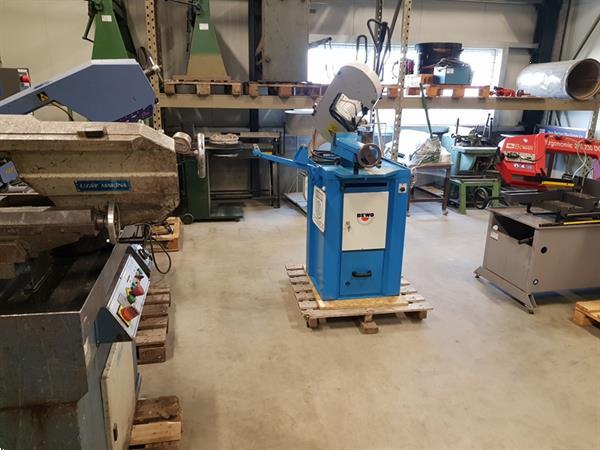 Grote foto bewo bandzaag bs150 met koeling handbediende zaagmachine 400v dealer bewo machines doe het zelf en verbouw zaagmachines