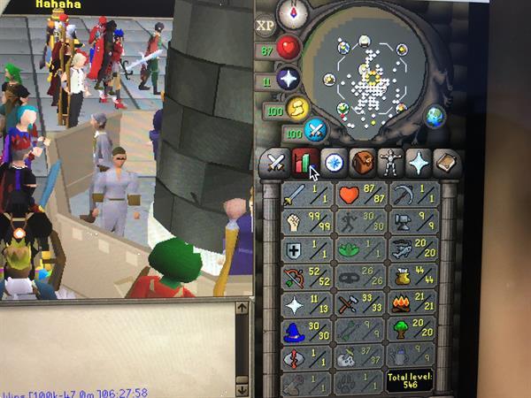 Grote foto osrs runescape account 99 strength 1 attack spelcomputers games pc