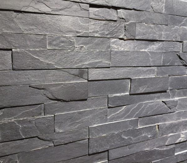 Grote foto steenstrips stonepanels greywood quartsiet breukruw doe het zelf en verbouw tegels