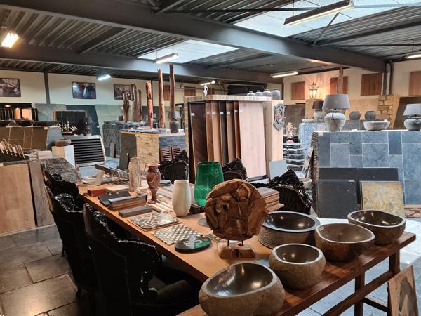 Grote foto steenstrips stonepanels greywood quartsiet breukruw doe het zelf en verbouw tegels