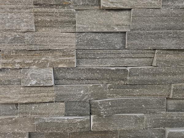 Grote foto steenstrips stonepanels greywood quartsiet breukruw doe het zelf en verbouw tegels