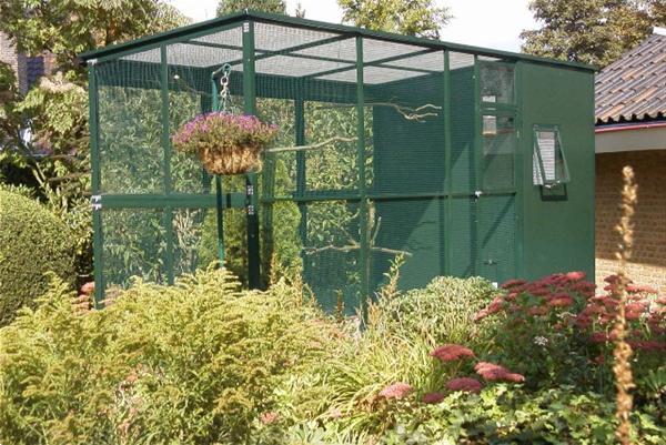 Grote foto voliere volierebouw tuin en terras overige tuin en terras