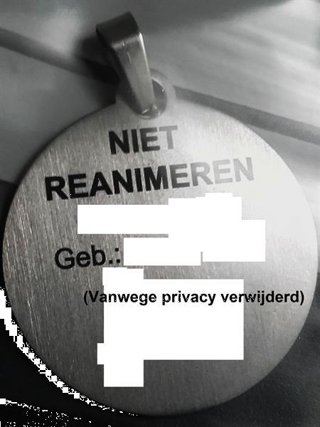 Grote foto niet reanimeren penning sieraden tassen en uiterlijk bedels en hangers