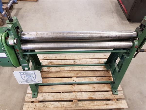 Grote foto handwals jorg luna 1020x2 5mm rollenwals plaatwals walsen plaatwerkerij werkplaats doe het zelf en verbouw gereedschappen en machines