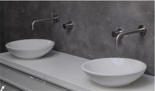 Grote foto betaalbare rvs kranen voor de badkamer doe het zelf en verbouw sanitair