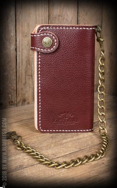 Grote foto rumble 59 leather wallet two tone cash only. kleding dames sieraden