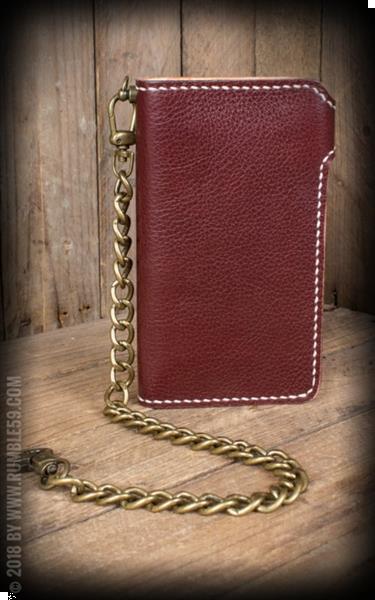 Grote foto rumble 59 leather wallet two tone cash only. kleding dames sieraden