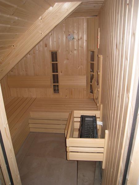 Grote foto inbouw sauna beauty en gezondheid sauna