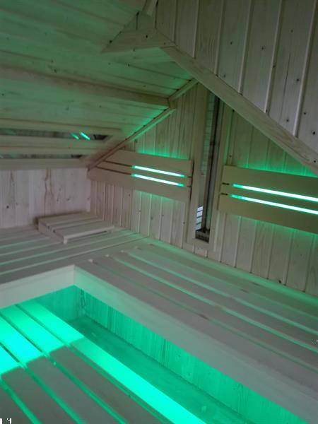 Grote foto inbouw sauna beauty en gezondheid sauna