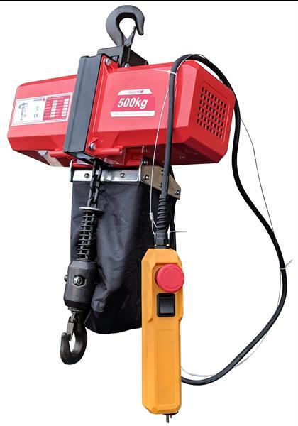 Grote foto elektrische kettingtakel takel 500kg doe het zelf en verbouw gereedschappen en machines