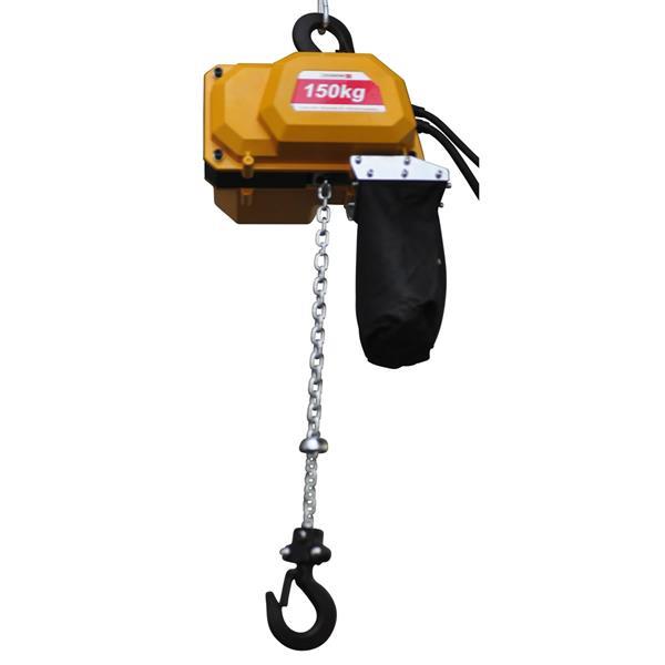 Grote foto elektrische mini kettingtakel lier takel 150kg doe het zelf en verbouw gereedschappen en machines