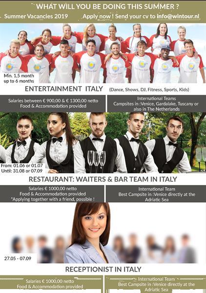 Grote foto entertainer in itali vacatures toerisme en reizen