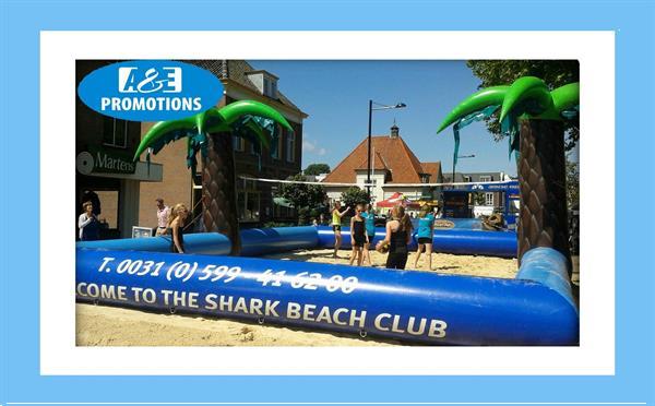 Grote foto beachspel huren shark beach club attractie diversen overige
