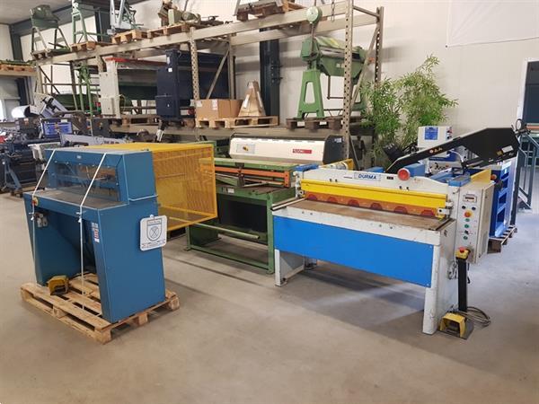 Grote foto dmf schaar 1100x4mm knipbank knipschaar knipmachine plaatschaar schaar doe het zelf en verbouw gereedschappen en machines