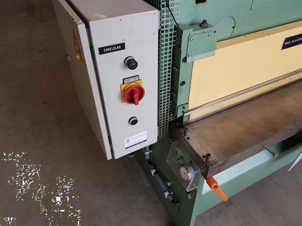 Grote foto dmf schaar 1100x4mm knipbank knipschaar knipmachine plaatschaar schaar doe het zelf en verbouw gereedschappen en machines