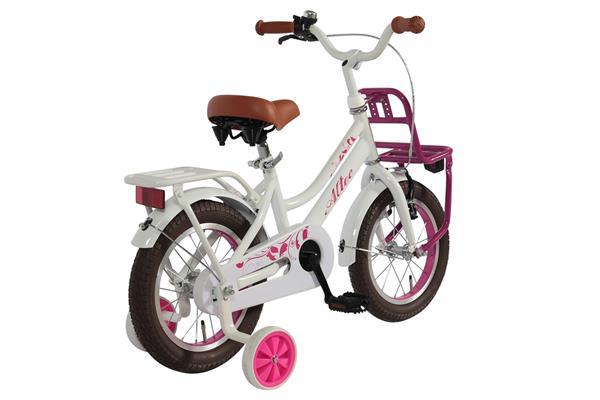 Grote foto umit princess meisjesfiets 14 inch roze poppenzitje fietsen en brommers kinderfietsen